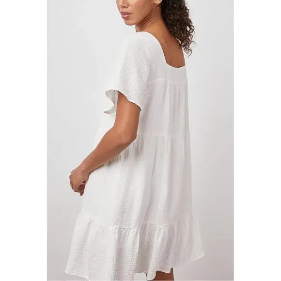 Rails Valentina Gauze Dress Sz S - Picture 8 of 8